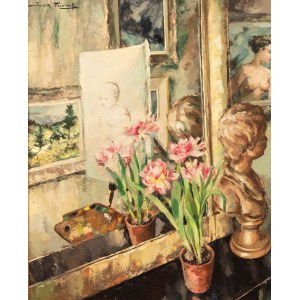 Igor Talwiński (1907 Warszawa - 1983 Paryż), W pracowni artysty
