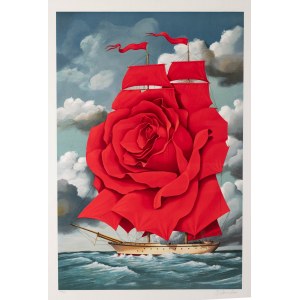 Rafał Olbiński (ur. 1943 Kielce), Red Rose Ship