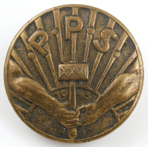 COMMEMORATIVE BADGE, XXVI PPS CONGRESS, 1945