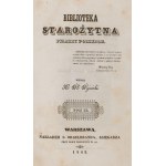 BIBLIOTEKA STAROŻYTNA PISARZY POLSKICH