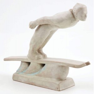 Lyžiarsky skokanský mostík ART DECO, okolo roku 1930