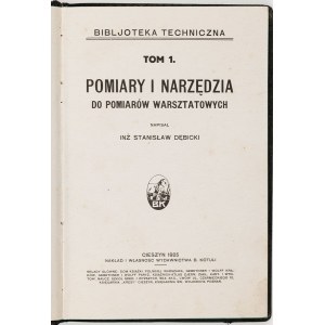 Stanisław DĘBICKI, POMIARY I NARZĘDZIA DO POMIARÓW WARSZTATOWYCH