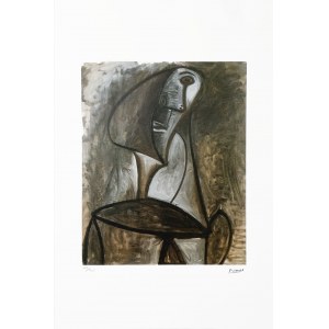 Pablo Picasso (1881 - 1973), Bez tytułu, litografia, (edycja 62/200)
