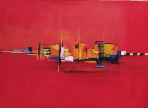 Dorota Łaz, Czerwona abstrakcja, 2010