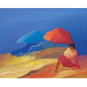 Ryszard Piatkowski (b. 1942), On the Beach, 2010