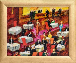 Witold Pałka, In the cafe, 2013