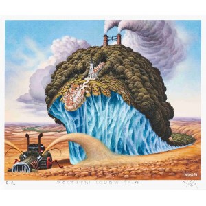 Jacek Yerka, Ostatni lodowiec, 2020