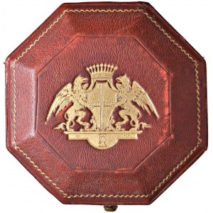 Genova - Maria Brignole Sale de Ferrari, Duchessa di Galliera (1811-1888) Medaglia 1887 per la costr...