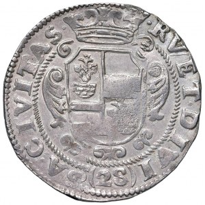 Modena - Francesco I d'Este (1629-1658) 28 bolognini shield for the Levant - D/ RVET DIVI SA CIVIT...