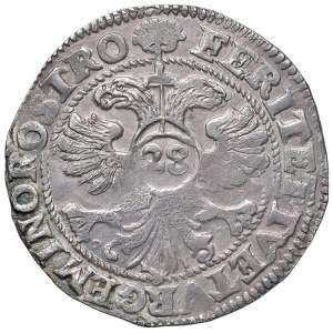 Modena - Francesco I d'Este (1629-1658) 28 bolognini shield for the Levant - D/ RVET DIVI SA CIVIT...