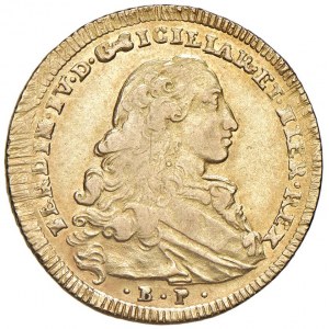 Napoli - Ferdinando IV di Borbone (1759-1816) I periodo (1759-1799) Da 6 ducati 1772 - D/ FERDIN IV...