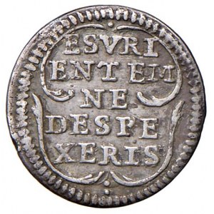 Roma - Clemente XI (1700-1721) Mezzo grosso - D/ CLEM XI - PONT M, stemma poligonale allungato; sorm...