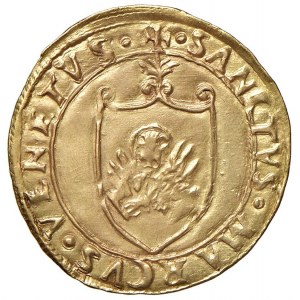 Venezia - Andrea Gritti (1523-1538) Scudo di I tipo - D/ ANDREAS GRITI DVX VENETIAR, croce ornata e ...