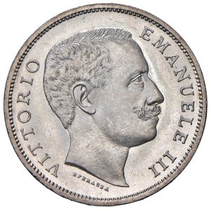 Victor Emmanuel III (1900-1946) Lira 1902 Savoy Eagle - MIR 1145b Gig. 128 Ag 4.98 g