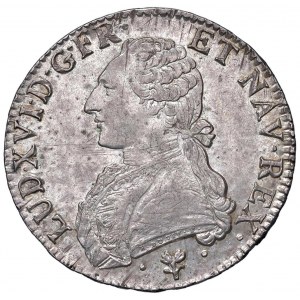 Francia - Louis XVI (1774-1793) Ecu 1788 L Bayonne - KM 564.9 Ag 29,41 g