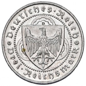 Germania - Repubblica di Wimar (1919-1933) 3 Reichsmark 1930 J Walther Von Der Vogelweide - KM 69 Ja...