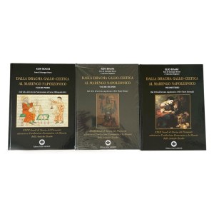 Dalla Dracma Gallo Celtica al Marengo Napoleonico, Elio Biagi, Edition Gadoury, insieme di 3 Volumi.