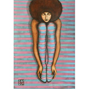 Renata MAGDA ( 1980 ), Prążki, 2014