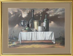 Borys MICHALIK ( 1969-2018 ), Martwa natura z muszlą