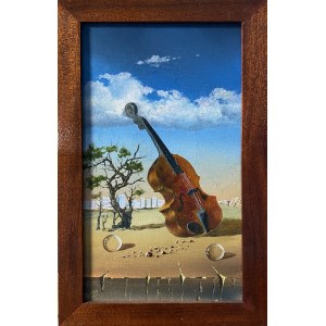 Povilas DIRGELA ( 1941), Instrument i chmura, 2017