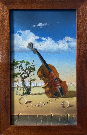 Povilas DIRGELA ( 1941), Instrument i chmura, 2017