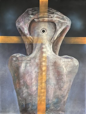 Piotr JAKUBCZAK (1968 ), Strzał w ( kolano ), 2019