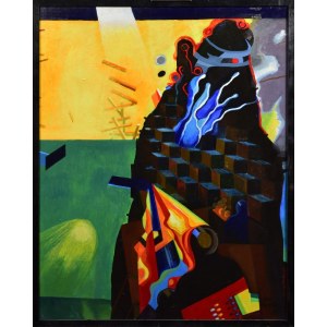 Lech OKOŁÓW( 1933 ), Composition, 1984