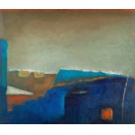 Barbara PSZCZÓŁKOWSKA-KASTEN , Pejzaż z oranżem, 2002