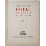 [ANTOLOGIA] NAJWYBITNIEJSI POECI EMIGRACJI WSPÓŁCZESNEJ Portrety według rys. Stafana Mrożewskiego i Esteban Sanza