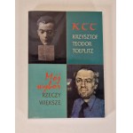 TOEPLITZ Teodor Krzysztof - MÓJ WYBÓR RZECZY WIĘKSZE Wydanie 1 Dedykacja Autora