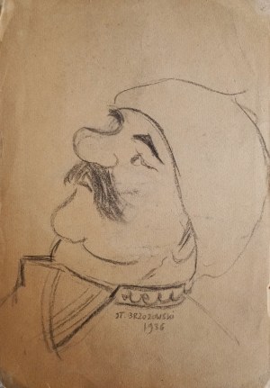 Stefan Brzozowski (1911-1978), Portret podwójny, 1936