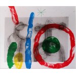 Joan Miro (1893-1983), Composition, 1965