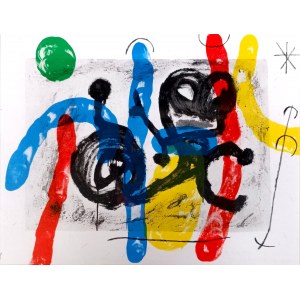 Joan Miro (1893-1983), Composition, 1965