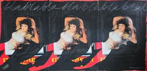 Tadeusz Brudzyński (1956-1996), Bez tytułu (Maja ubrana z cyklu blablabla), 1989