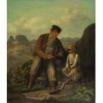 Józef Tadeusz Polkowski (1820-1895), Posiłek na polu, II poł. XIX w.