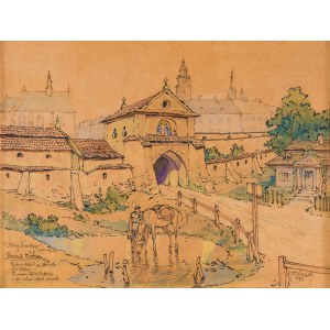 Zygmunt Wierciak, Stary Kraków. Brama Wiślna, 1943