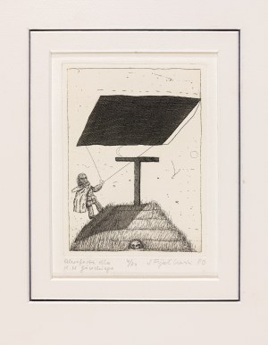 Stanisław Fijałkowski, Akwaforta dla Henryka Mikołaja Góreckiego, 1980