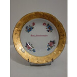 Para porcelanowych talerzy kolekcjonerskich z Limoges