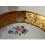 Para porcelanowych talerzy kolekcjonerskich z Limoges