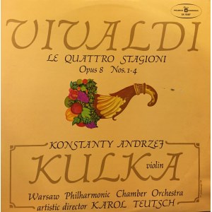 Antonio Vivaldi, Le Quattro Stagioni / Cztery pory roku, Konstanty Andrzej Kulka, 1970