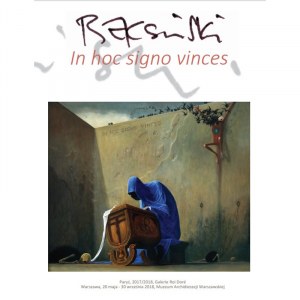 Katalog z wystawy „Beksiński – In hoc signo vinces”, 2018 (z autografem kuratora)