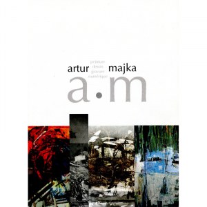 Artur Majka, dwa katalogi z paryskich wystaw artysty (z autografem)