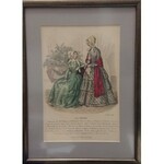 Rycina reklamowa La Mode, 1847