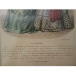 Rycina reklamowa La Mode, 1847