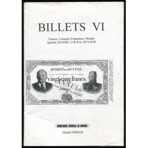 Prieur M., BILLETS VI, 1995