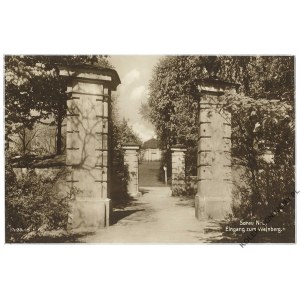 [ZARY] Sorau N.-L., Eingang zum Weinberg