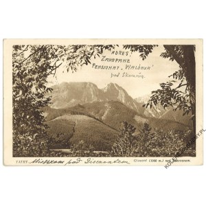 TATRY. Giewont (1900 m.) nad Zakopanem. Fot. T. i S. Zwoliński