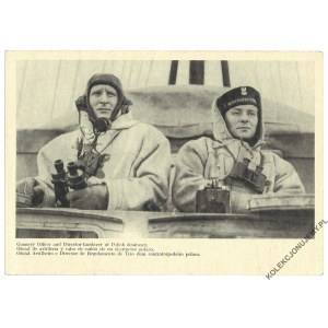 [STATEK. Marynarka Wojenna. Oficerowie] Gunnery Officer and Director-Gunlayer of Polish destroyer