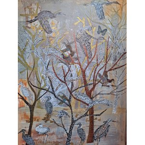 Hanna DZIECINIAK (ur. 1960), Ptaki, 2018