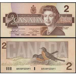 Kanada, $2, 1986
